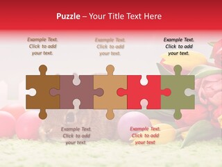 Himmel Osterhase Zwergkaninchen PowerPoint Template