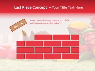 Himmel Osterhase Zwergkaninchen PowerPoint Template