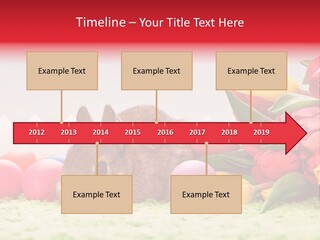 Himmel Osterhase Zwergkaninchen PowerPoint Template