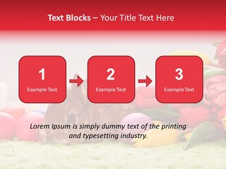Himmel Osterhase Zwergkaninchen PowerPoint Template