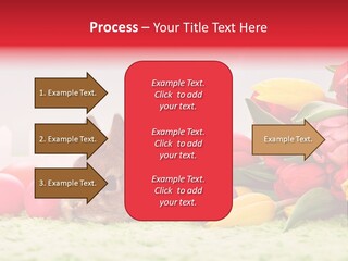 Himmel Osterhase Zwergkaninchen PowerPoint Template