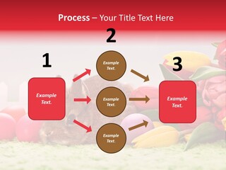 Himmel Osterhase Zwergkaninchen PowerPoint Template