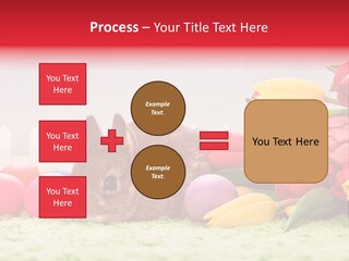 Himmel Osterhase Zwergkaninchen PowerPoint Template