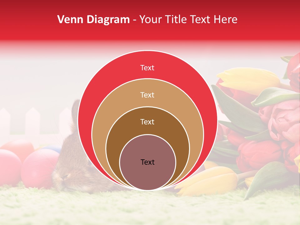 Himmel Osterhase Zwergkaninchen PowerPoint Template