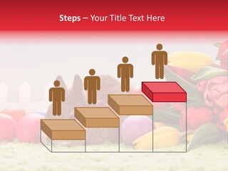 Himmel Osterhase Zwergkaninchen PowerPoint Template