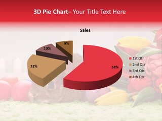 Himmel Osterhase Zwergkaninchen PowerPoint Template