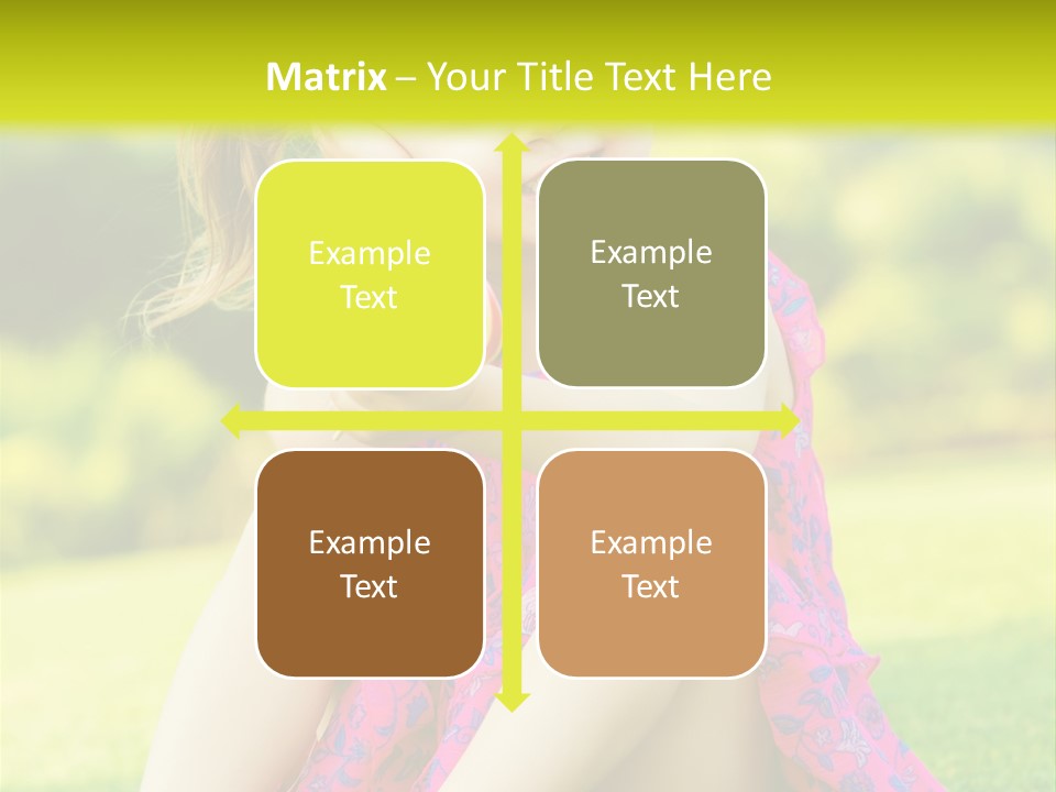 Outdoor Cane Sit PowerPoint Template