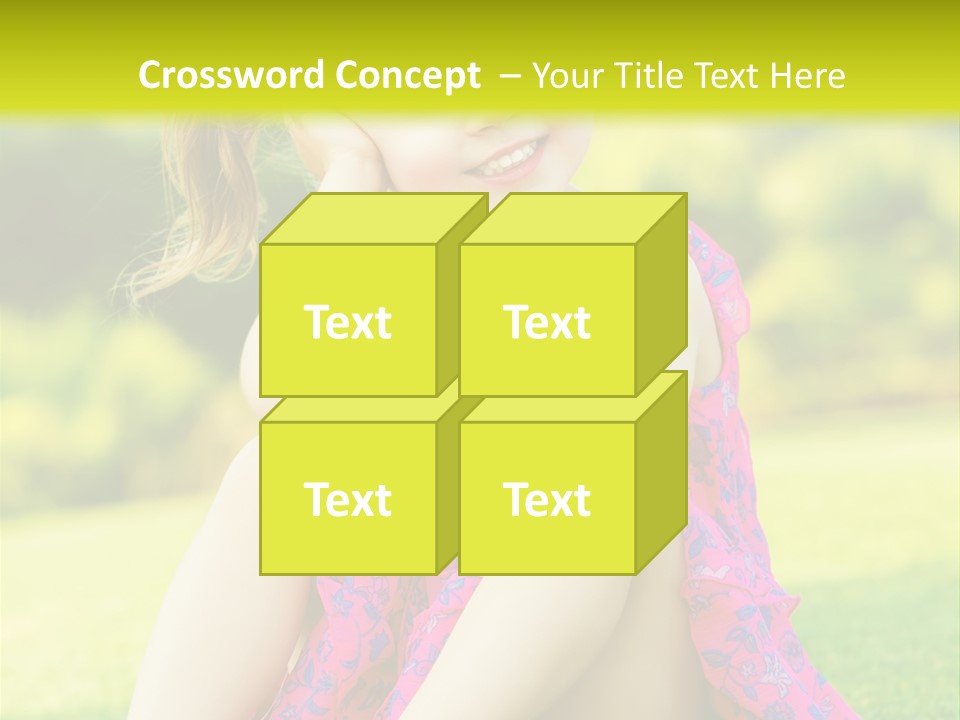 Outdoor Cane Sit PowerPoint Template