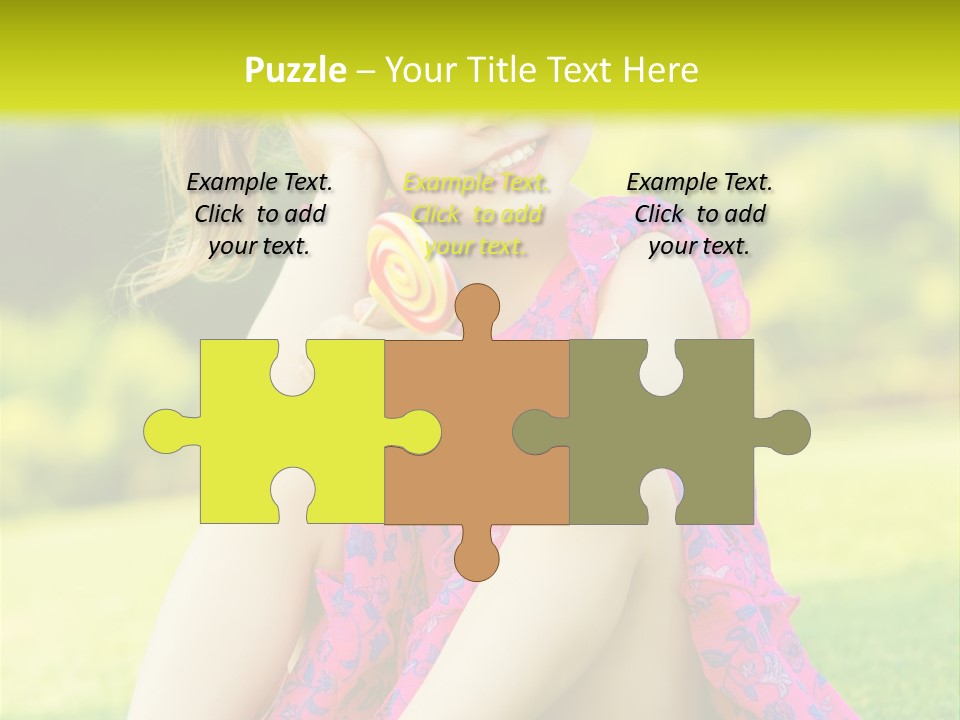 Outdoor Cane Sit PowerPoint Template