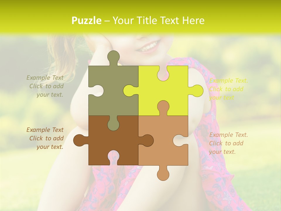 Outdoor Cane Sit PowerPoint Template