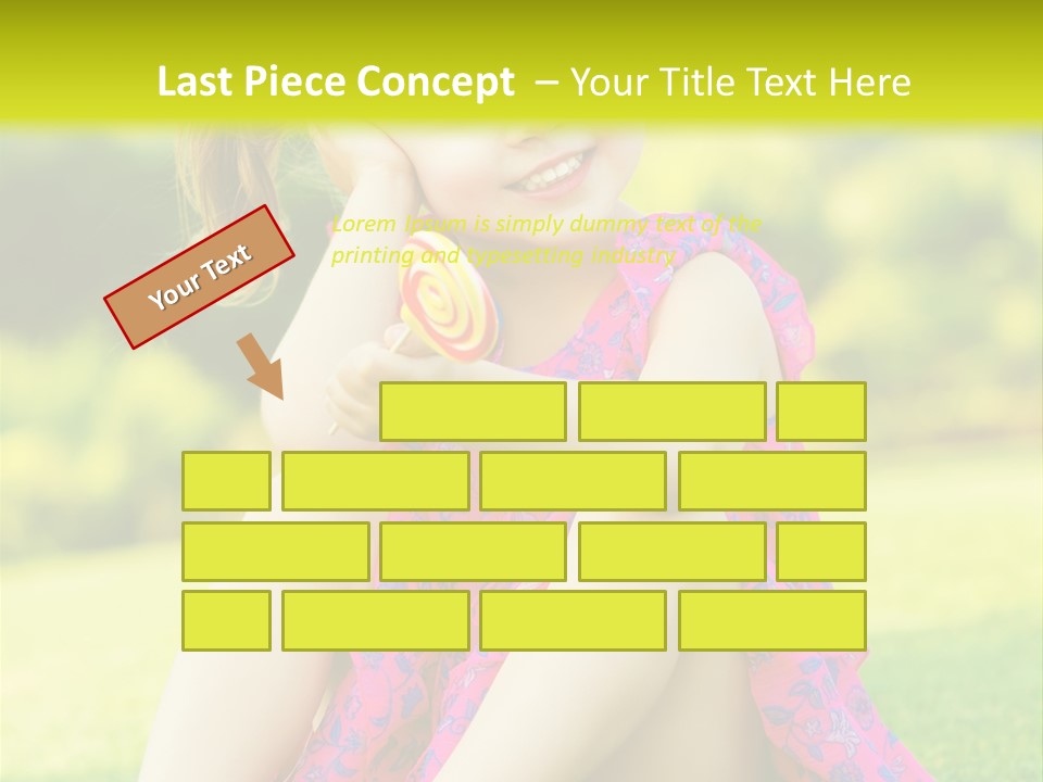 Outdoor Cane Sit PowerPoint Template