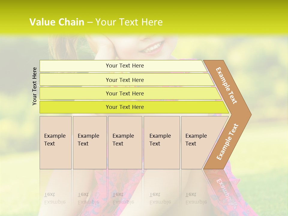 Outdoor Cane Sit PowerPoint Template