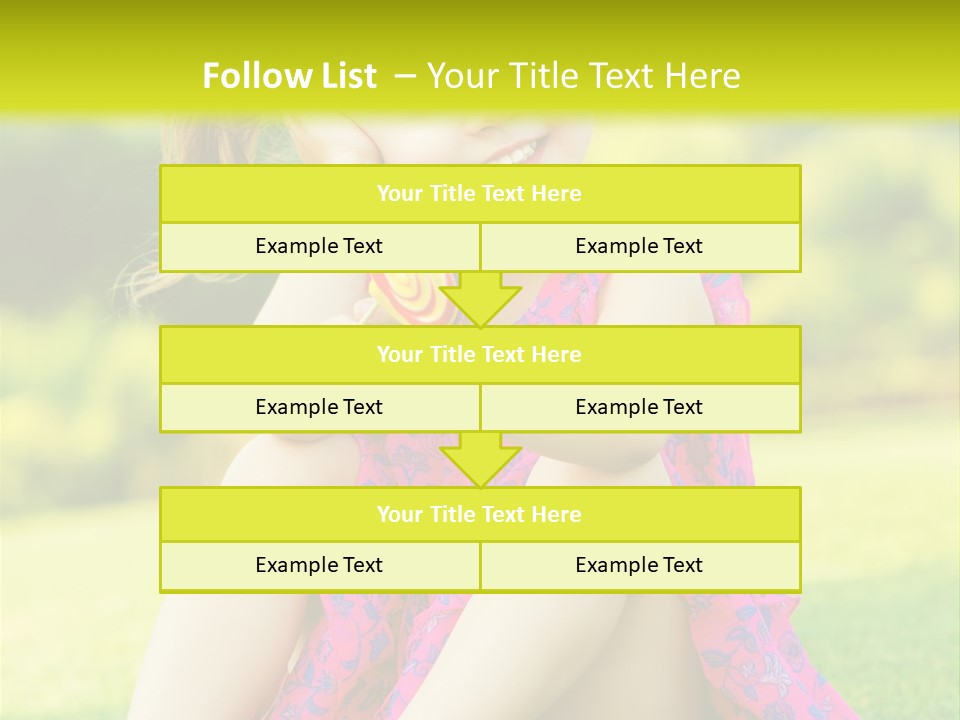 Outdoor Cane Sit PowerPoint Template