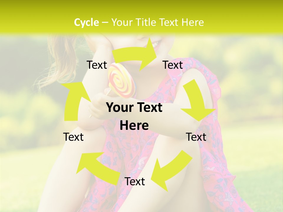 Outdoor Cane Sit PowerPoint Template