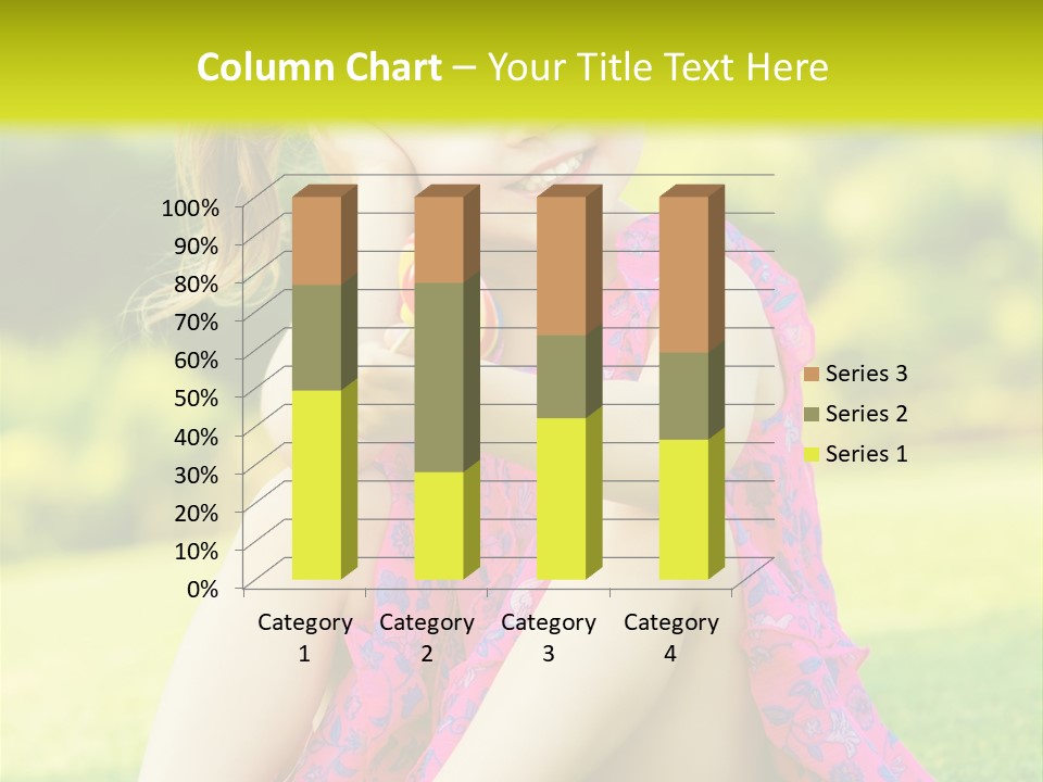 Outdoor Cane Sit PowerPoint Template