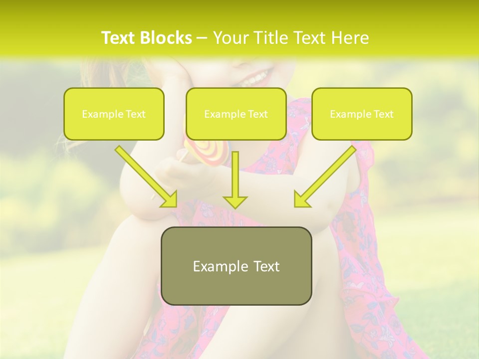 Outdoor Cane Sit PowerPoint Template