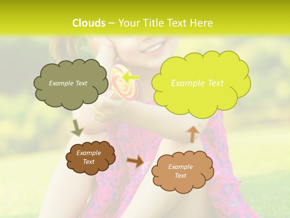 Outdoor Cane Sit PowerPoint Template