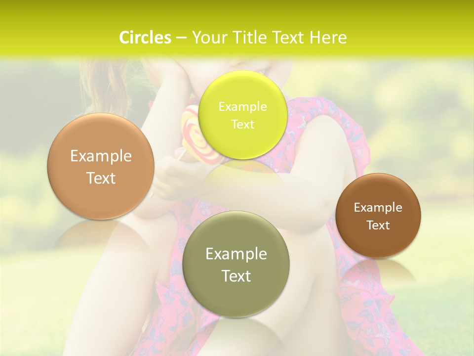 Outdoor Cane Sit PowerPoint Template