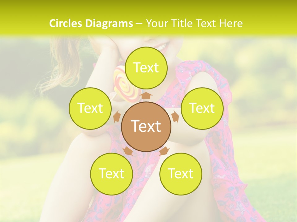 Outdoor Cane Sit PowerPoint Template