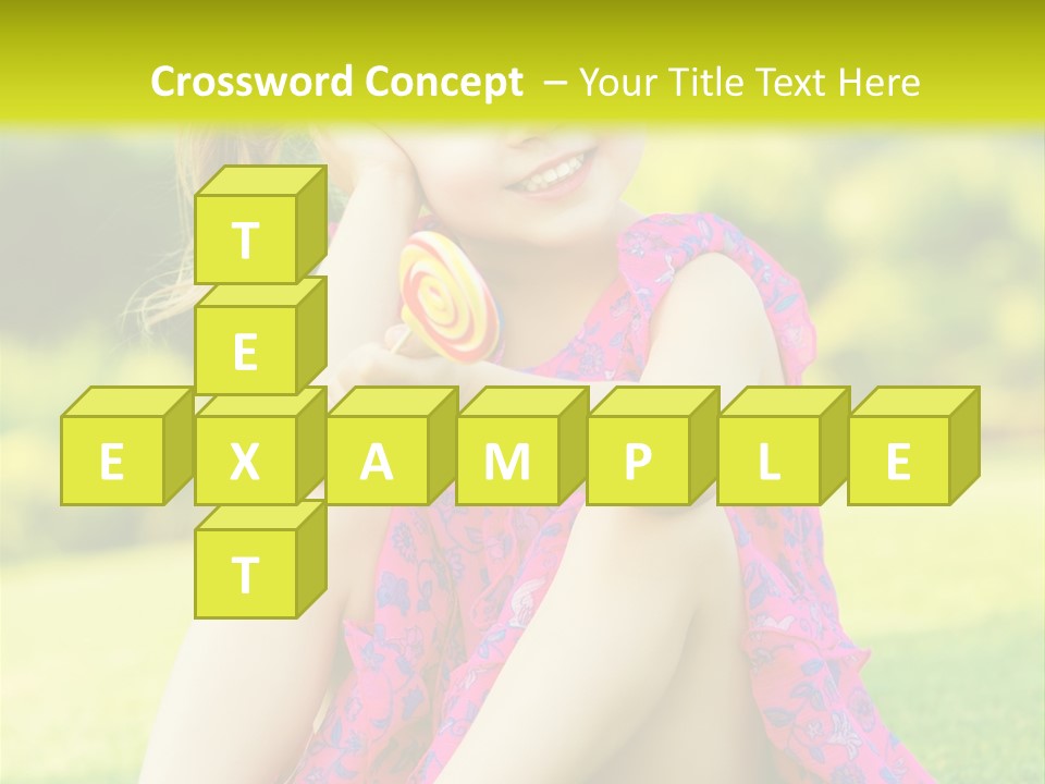 Outdoor Cane Sit PowerPoint Template