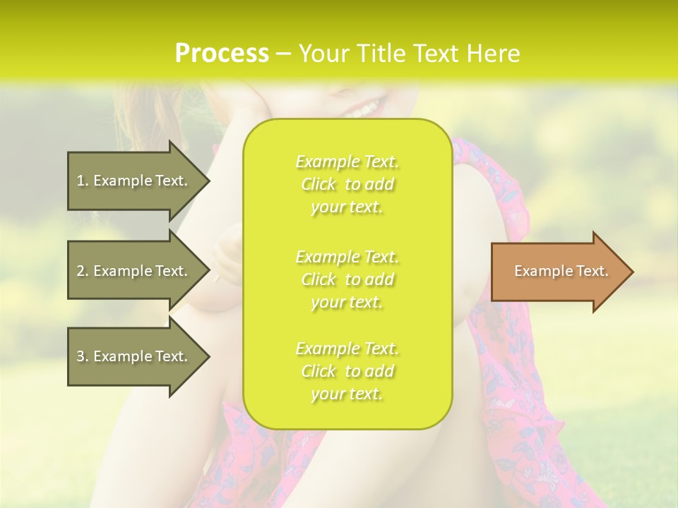 Outdoor Cane Sit PowerPoint Template