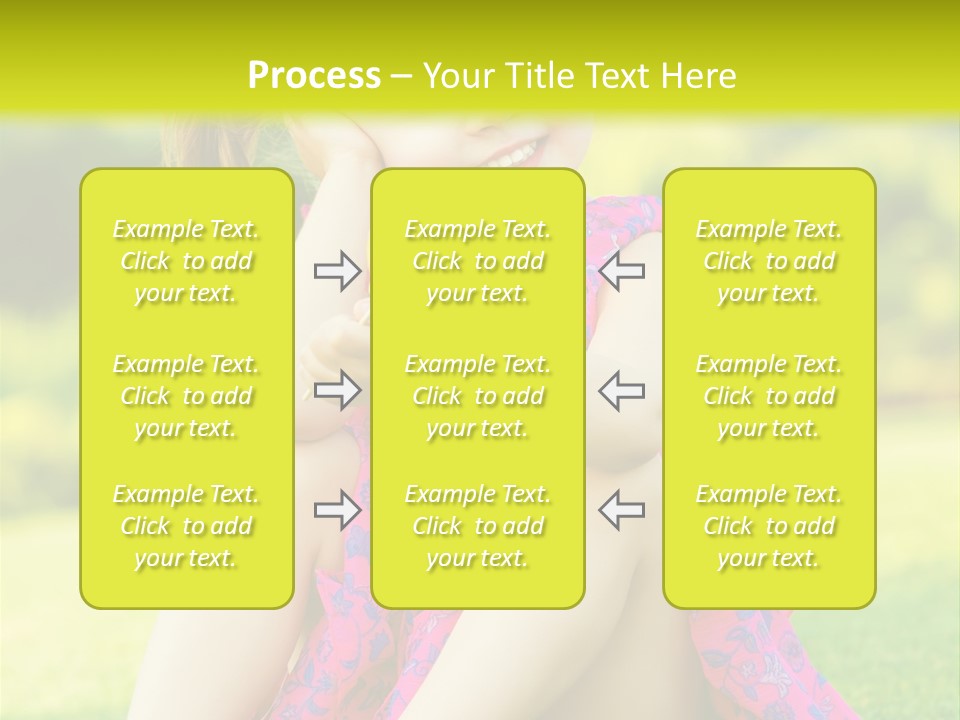 Outdoor Cane Sit PowerPoint Template