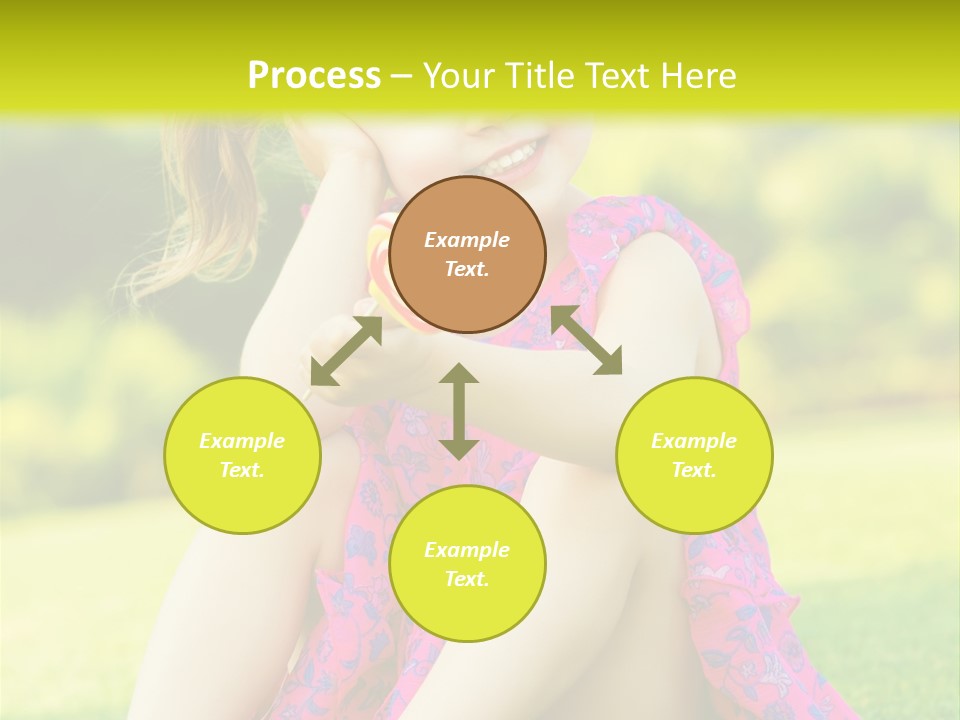 Outdoor Cane Sit PowerPoint Template