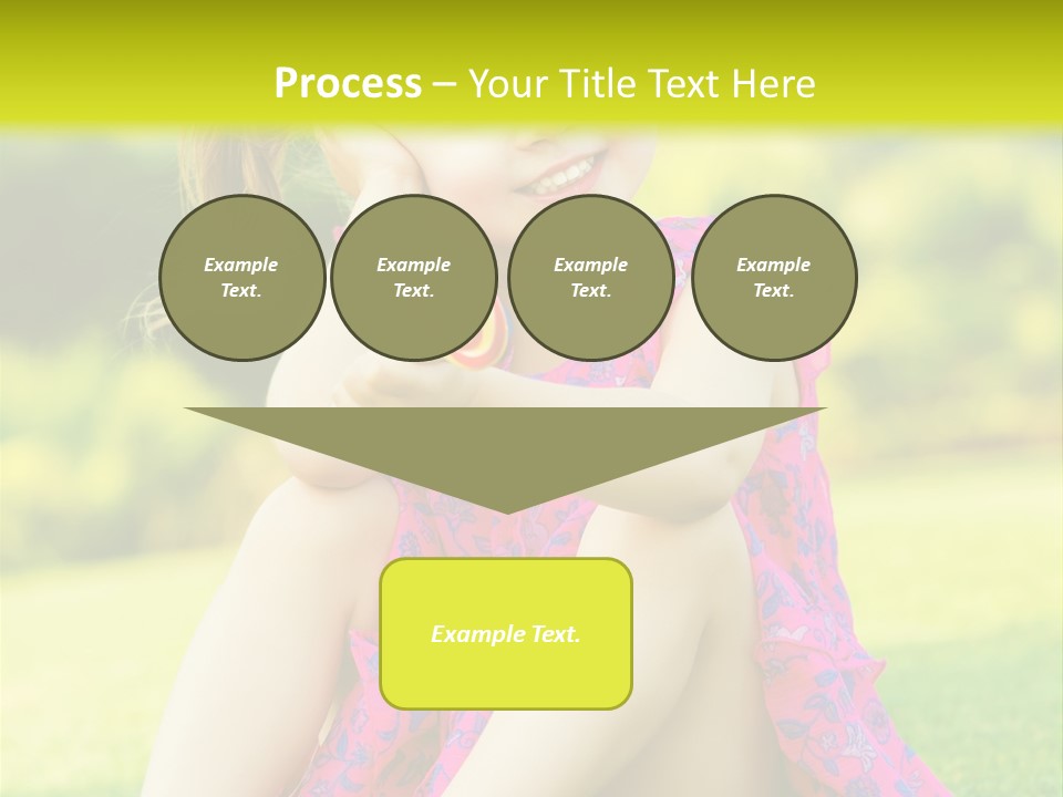 Outdoor Cane Sit PowerPoint Template