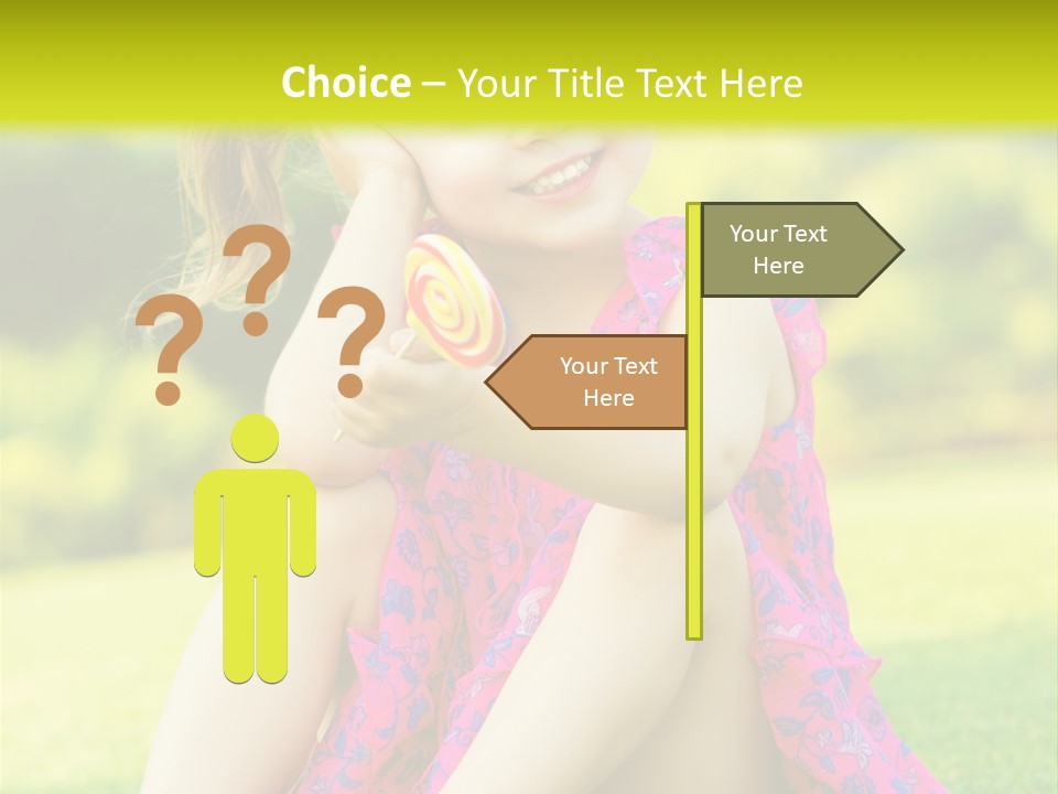 Outdoor Cane Sit PowerPoint Template