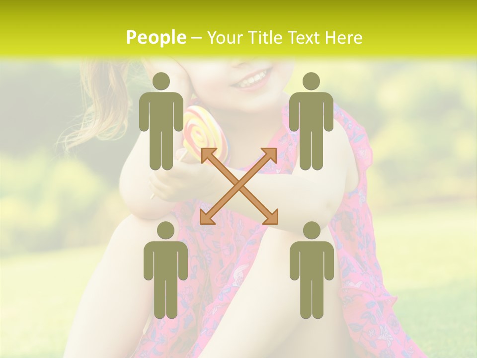 Outdoor Cane Sit PowerPoint Template