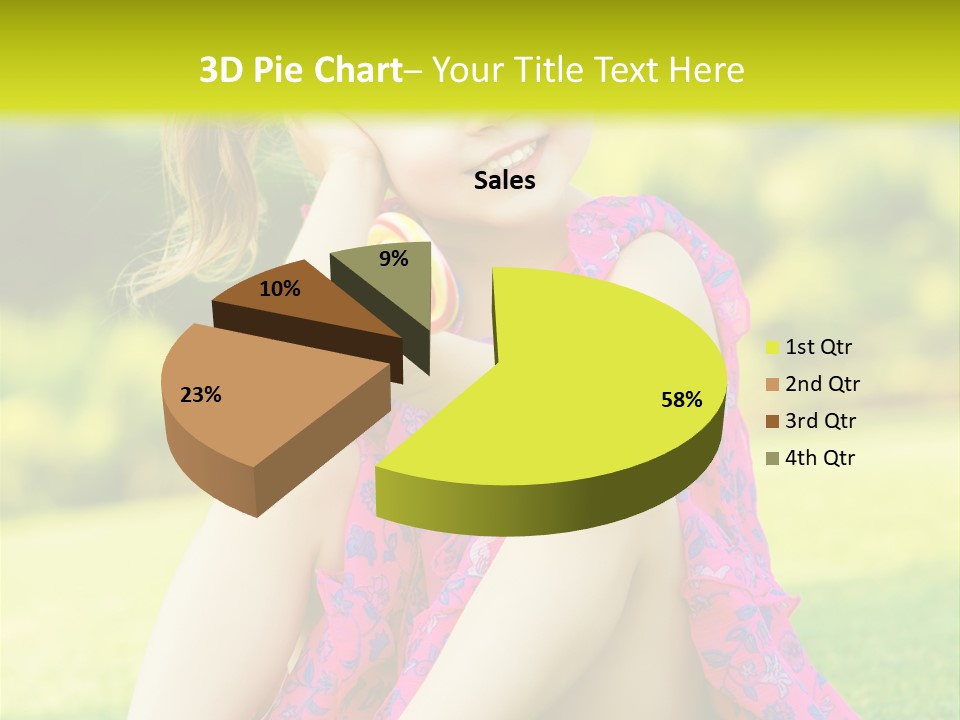 Outdoor Cane Sit PowerPoint Template