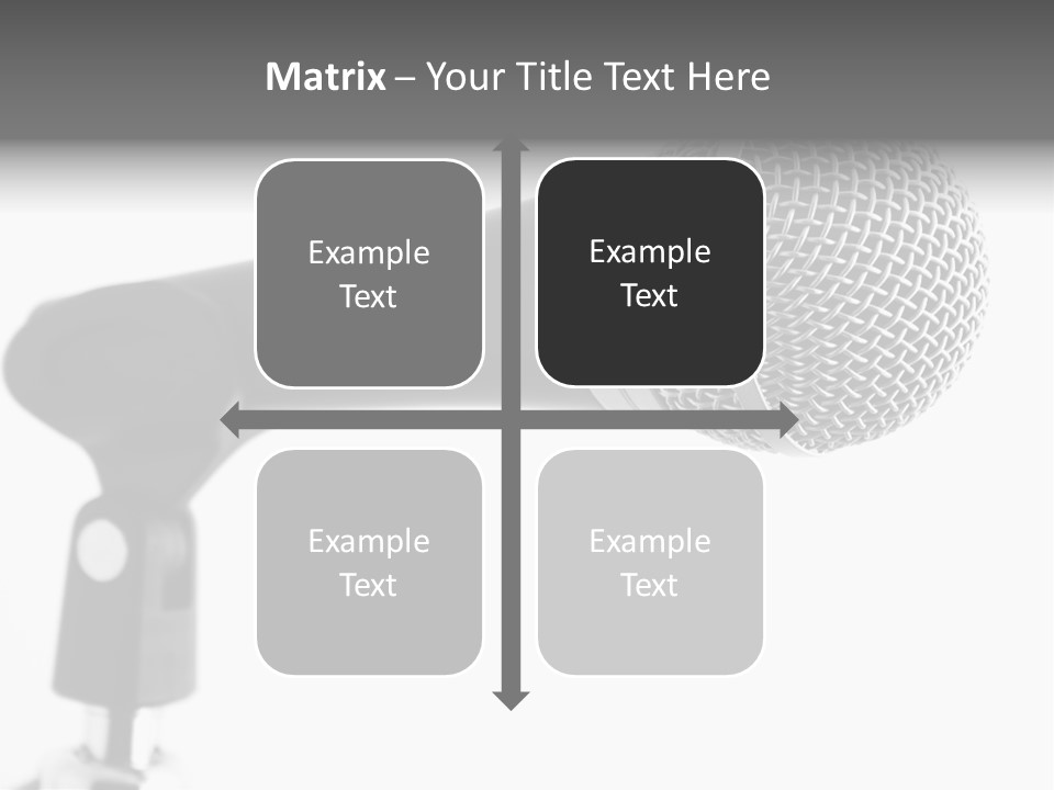 Pop Karaoke Voce PowerPoint Template