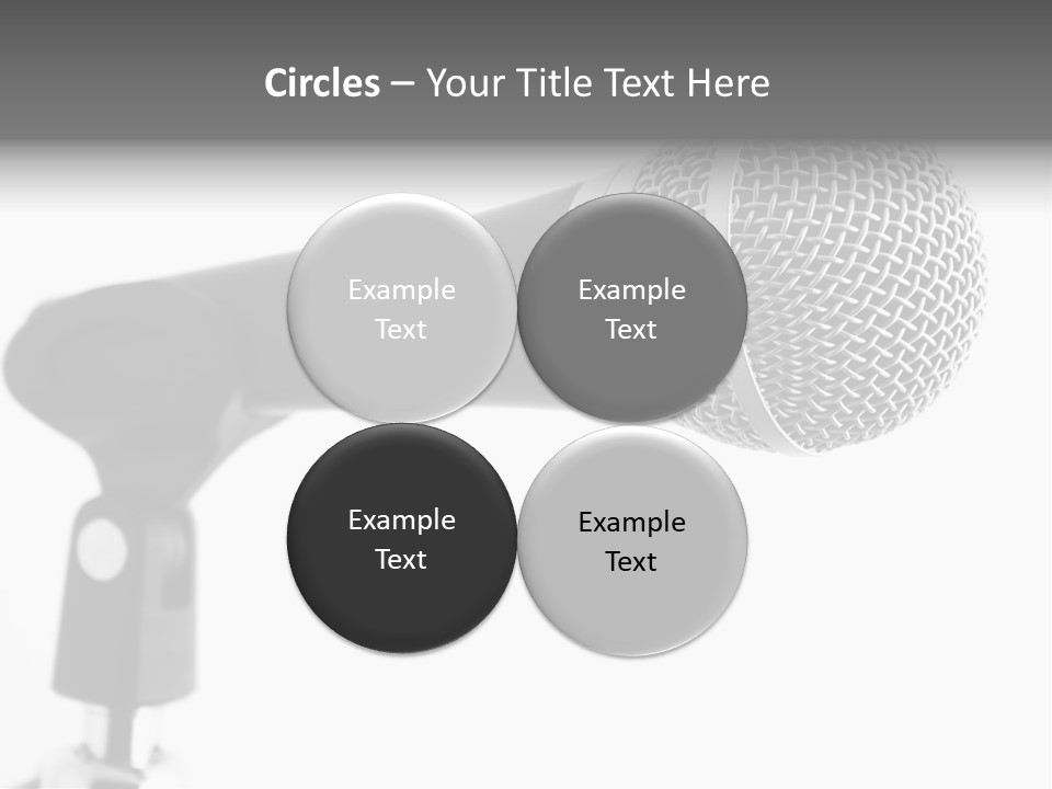 Pop Karaoke Voce PowerPoint Template