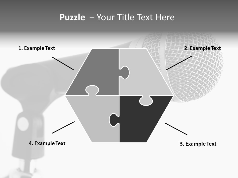 Pop Karaoke Voce PowerPoint Template