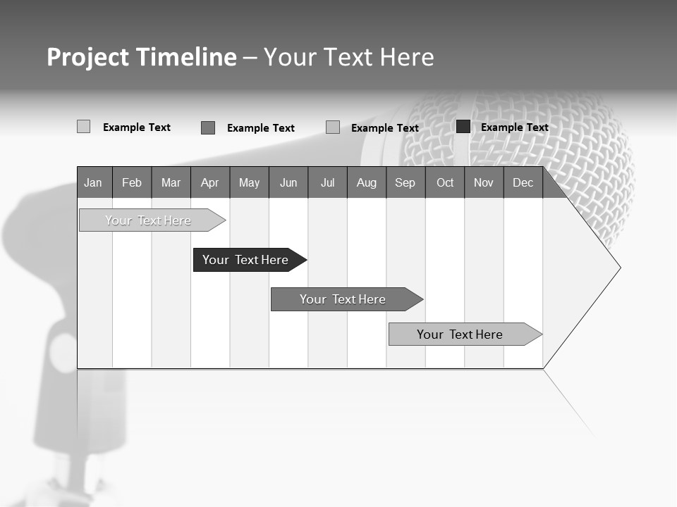 Pop Karaoke Voce PowerPoint Template