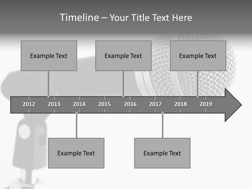 Pop Karaoke Voce PowerPoint Template