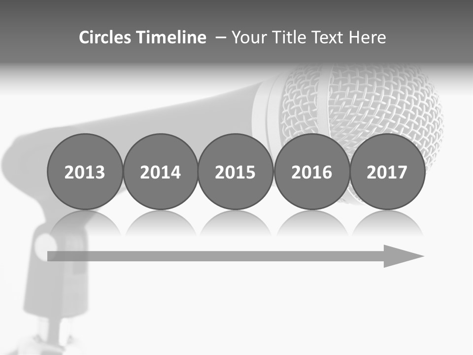 Pop Karaoke Voce PowerPoint Template