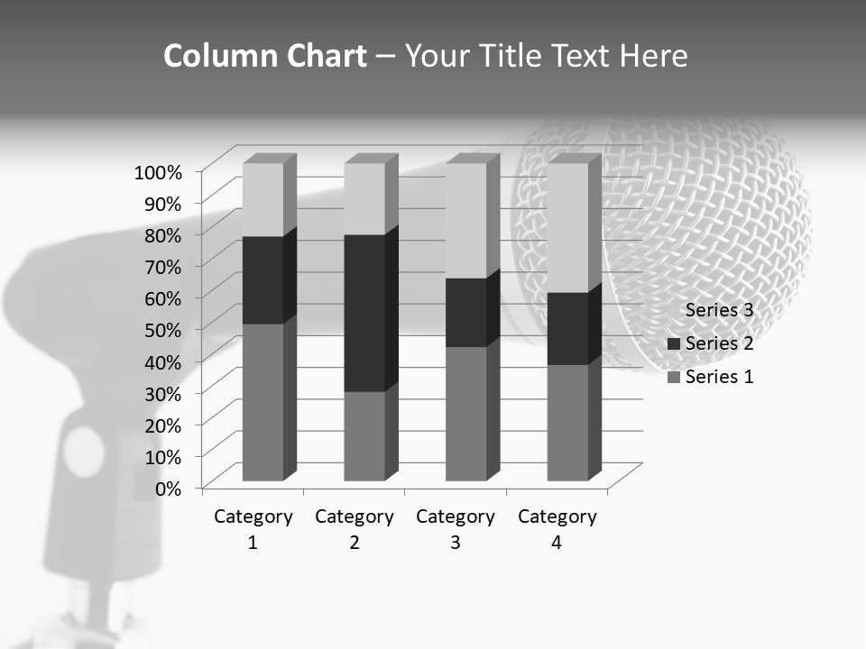 Pop Karaoke Voce PowerPoint Template