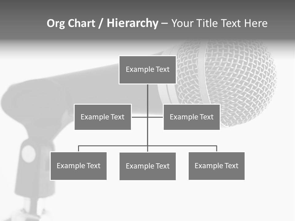 Pop Karaoke Voce PowerPoint Template