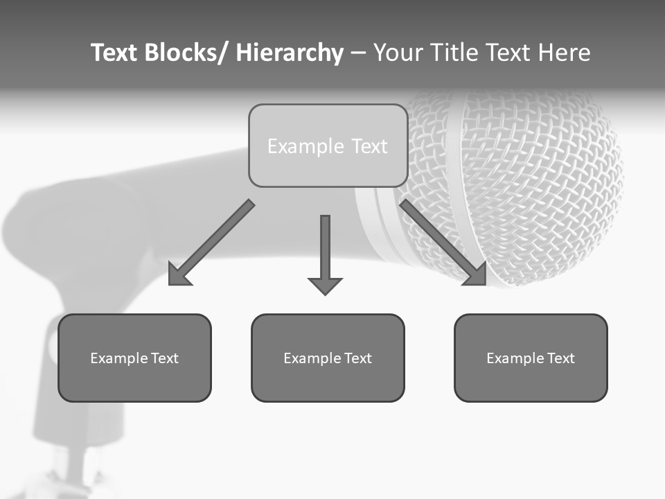 Pop Karaoke Voce PowerPoint Template