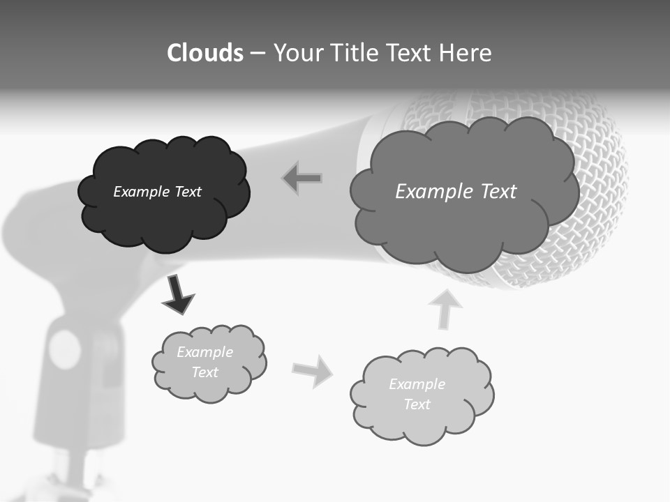 Pop Karaoke Voce PowerPoint Template