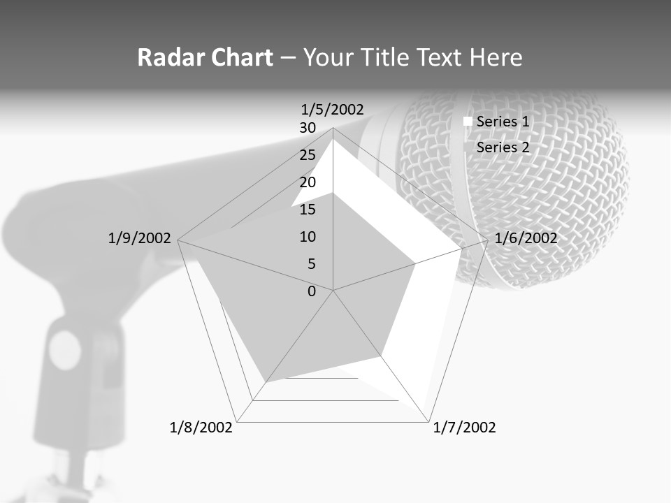 Pop Karaoke Voce PowerPoint Template