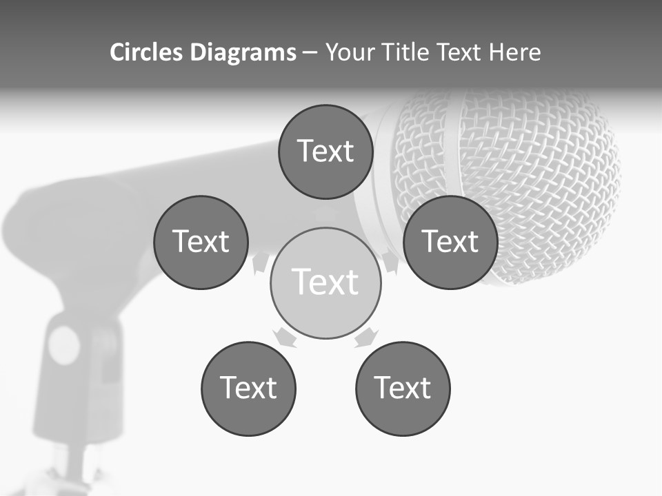 Pop Karaoke Voce PowerPoint Template