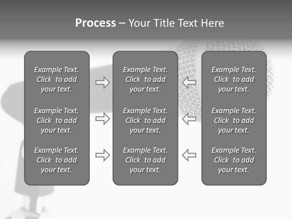 Pop Karaoke Voce PowerPoint Template