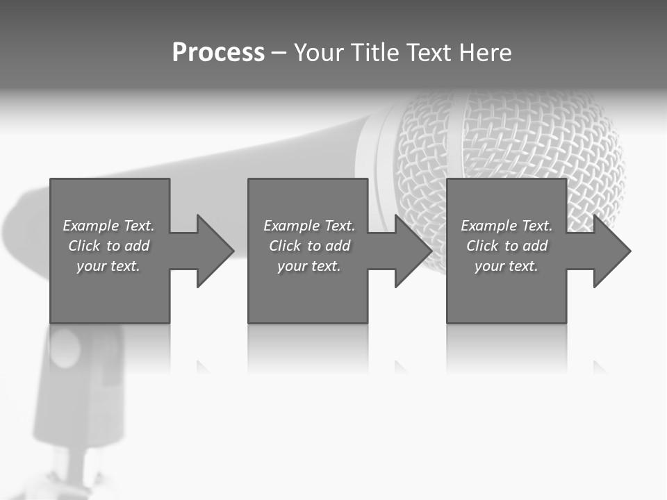Pop Karaoke Voce PowerPoint Template