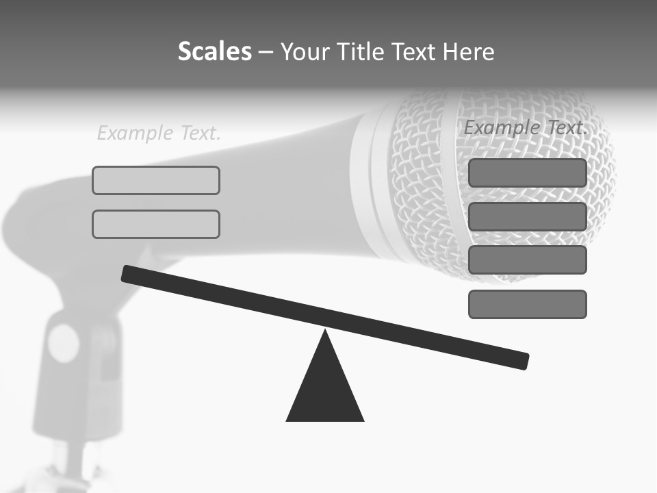 Pop Karaoke Voce PowerPoint Template