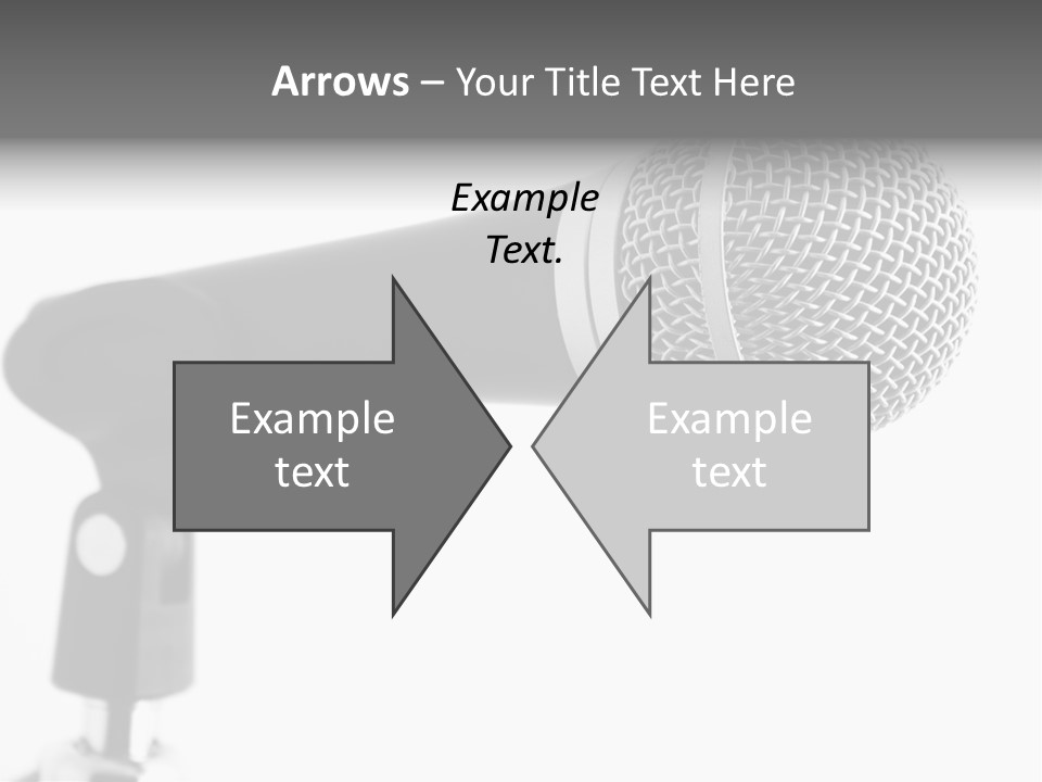 Pop Karaoke Voce PowerPoint Template