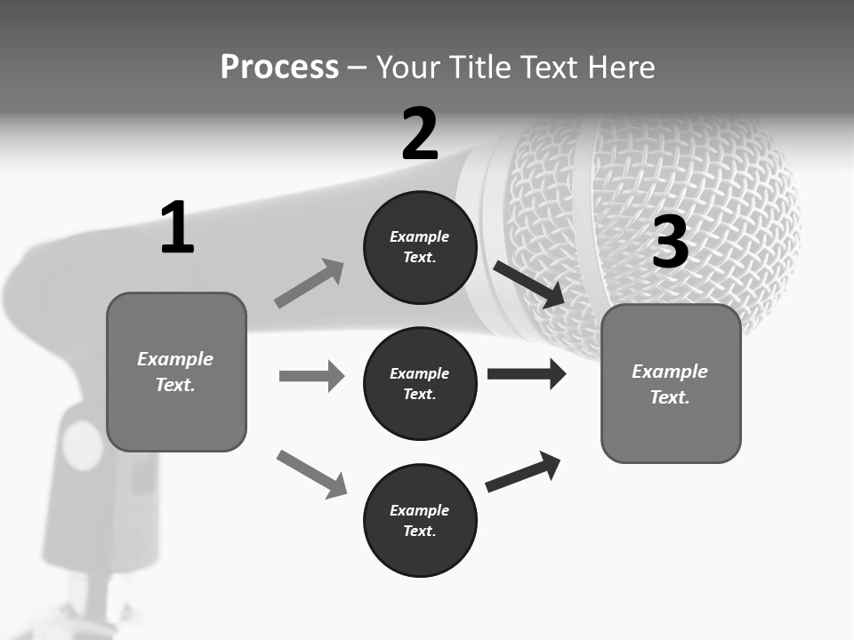 Pop Karaoke Voce PowerPoint Template