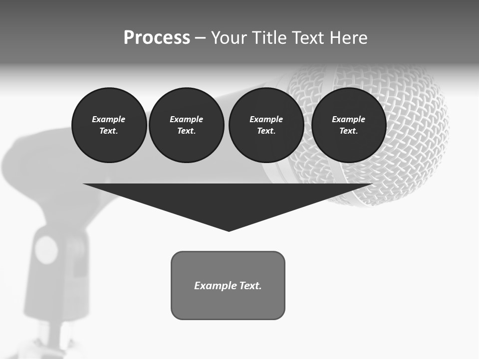 Pop Karaoke Voce PowerPoint Template