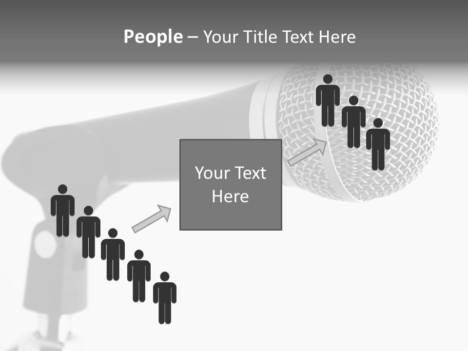 Pop Karaoke Voce PowerPoint Template